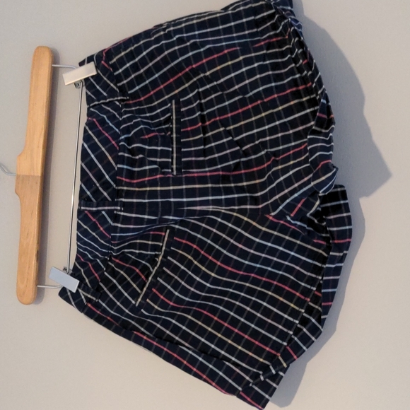 Maurice shorts, 7/8, navy, pink, yellow and light blue pattern - Picture 3 of 4